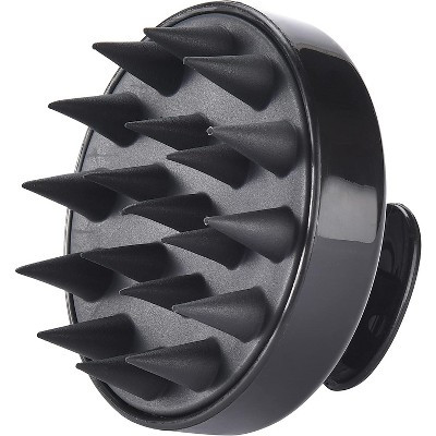 TranquilBeauty Scalp Massager Shampoo Brush, Exfoliator for Dandruff Removal, Black | Target