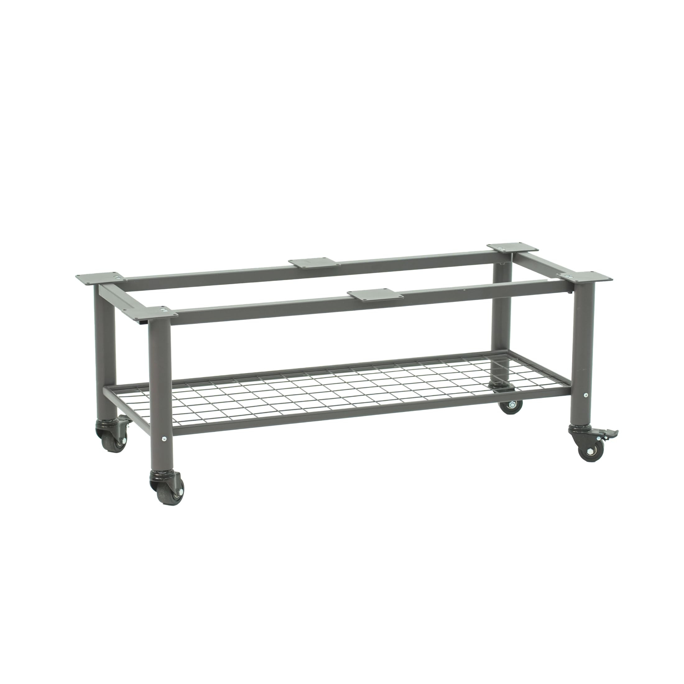 Vego Garden Galvanized Elevated Rolling Planter Cart Compatible for 21" x 48" EZCube Planter | Amazon (US)
