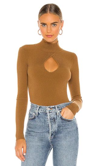 Niko Turtleneck in Camel | Revolve Clothing (Global)