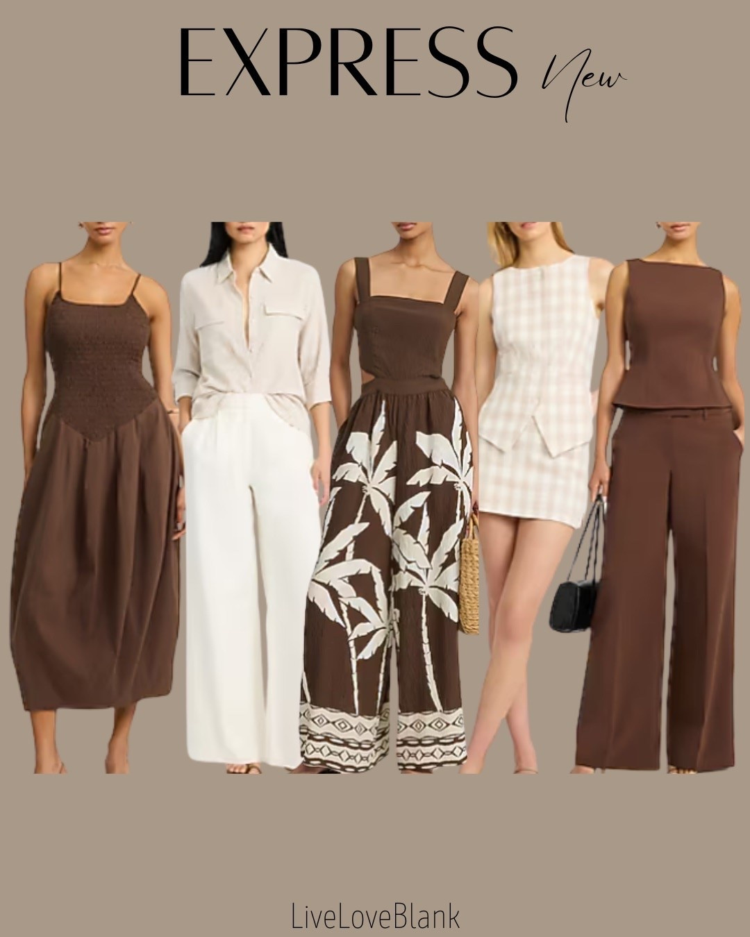Express new releases
Summer styles
Vacation outfits 
Outfits for her

#LTKmomlife #LTKSeasonal #LTKOver40