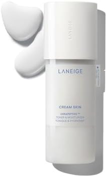 LANEIGE Cream Skin Toner & Moisturizer: Lightweight Refillable Korean Milky Toner with Ceramide &... | Amazon (US)