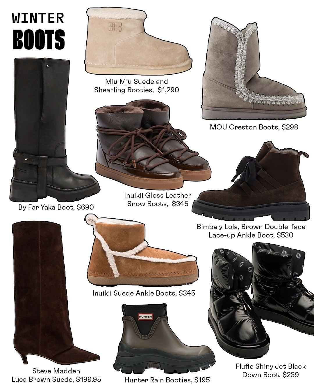 winter boots roundup !! 🥾
