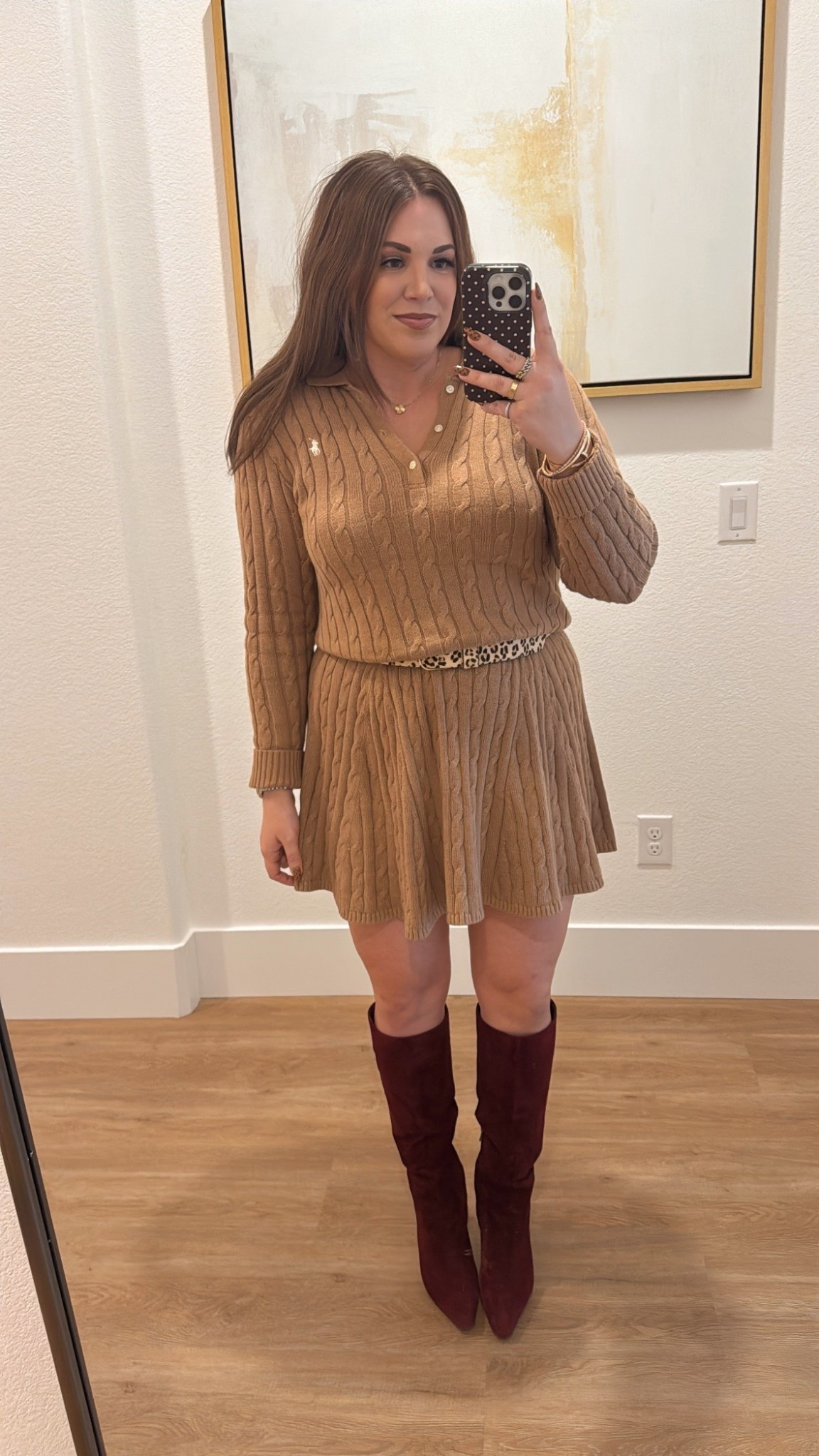 what i wore to fall family photos! i re-wore my Ralph Lauren sweater dress, but linked a very similar silhouette! 

#LTKSeasonal #LTKMidsize