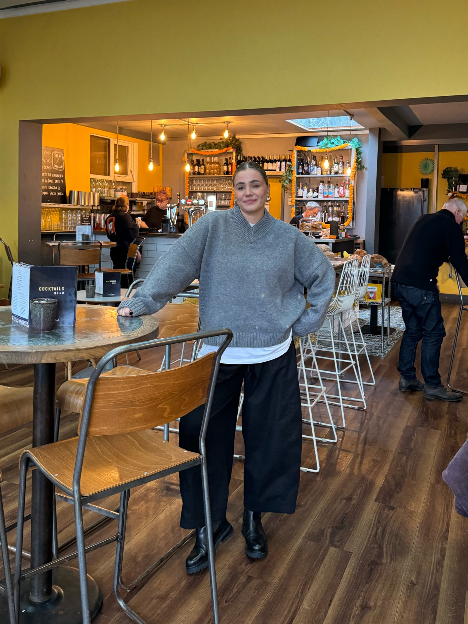 Wearing a large in the knit & a 42 in the trousers (could babe work a 40 though) 

Topshop, winter outfit, winter fashion, knitwear, oversized style, COS 

#LTKwinter #LTKuk #LTKmidsize