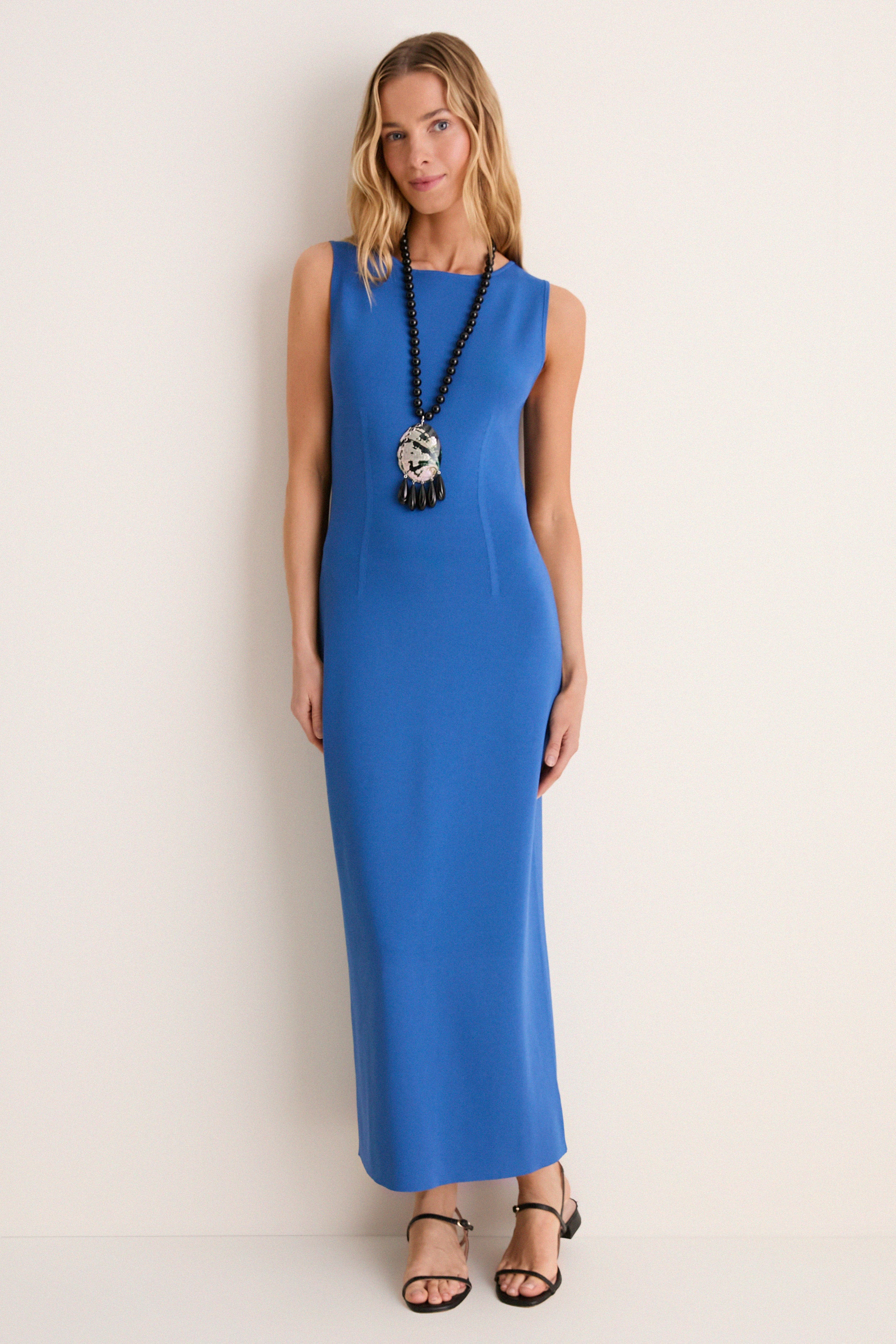 Azure Kingston Knit Dress | Tuckernuck (US)