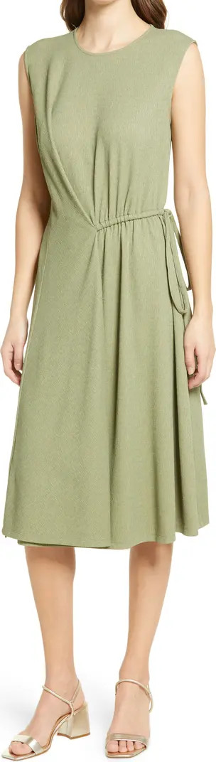 Draped Sleeveless Dress | Nordstrom