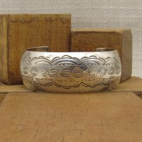 sterling Silver Southwest Cuff Bracelet + | Etsy (US)