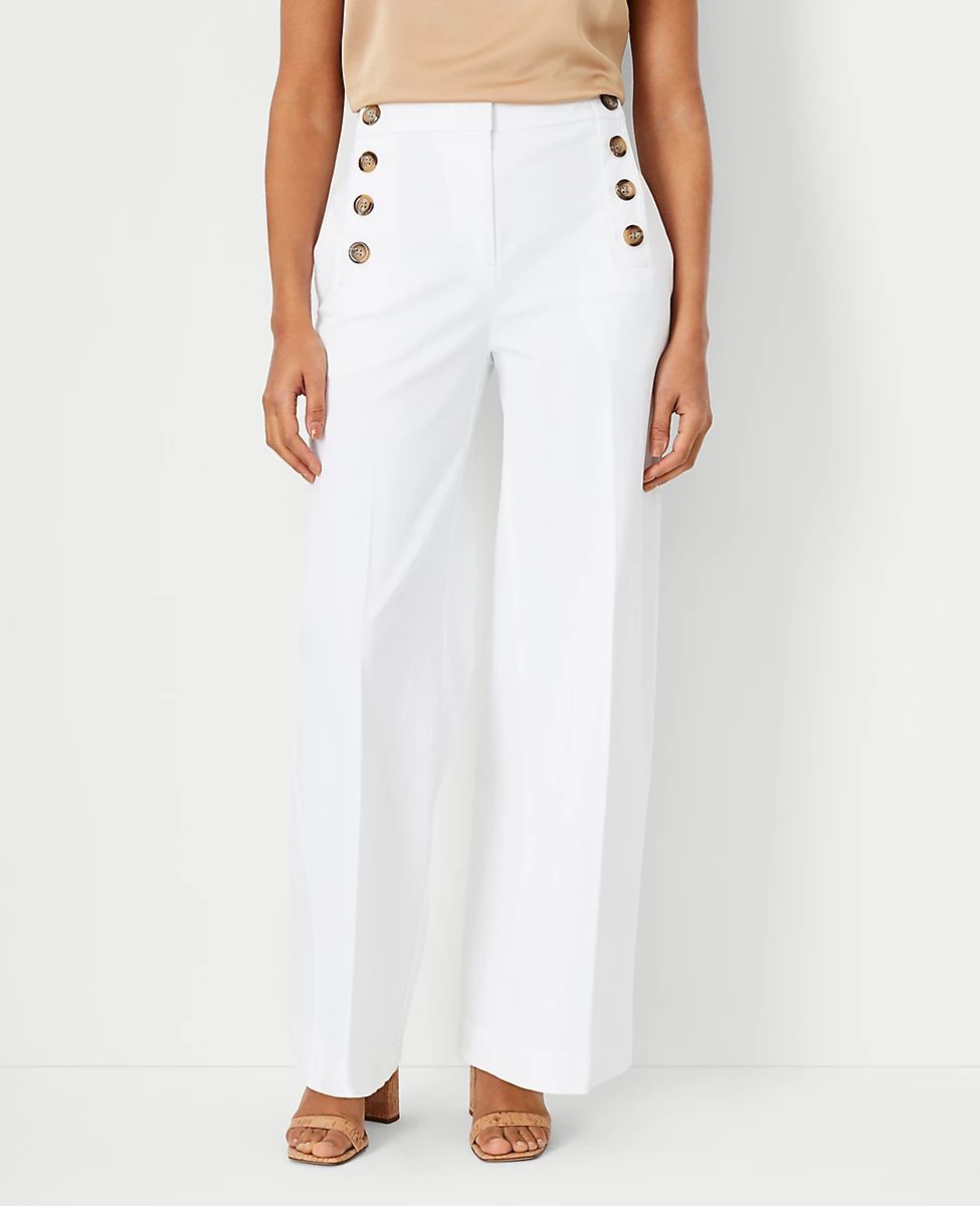 The Wide Leg Sailor Pant in Chino | Ann Taylor (US)