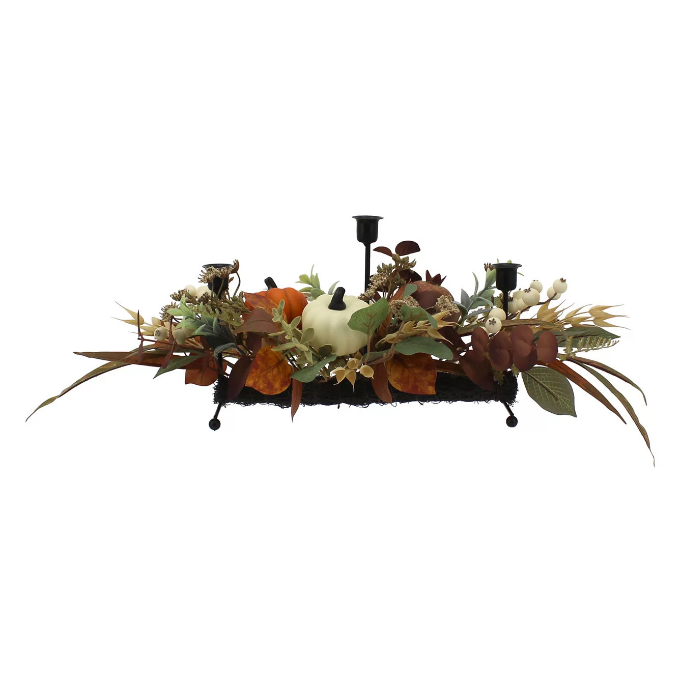 Celebrate Together\u2122 Fall Pumpkin & Pomegranate 3-Candle Table Decor | Kohl's