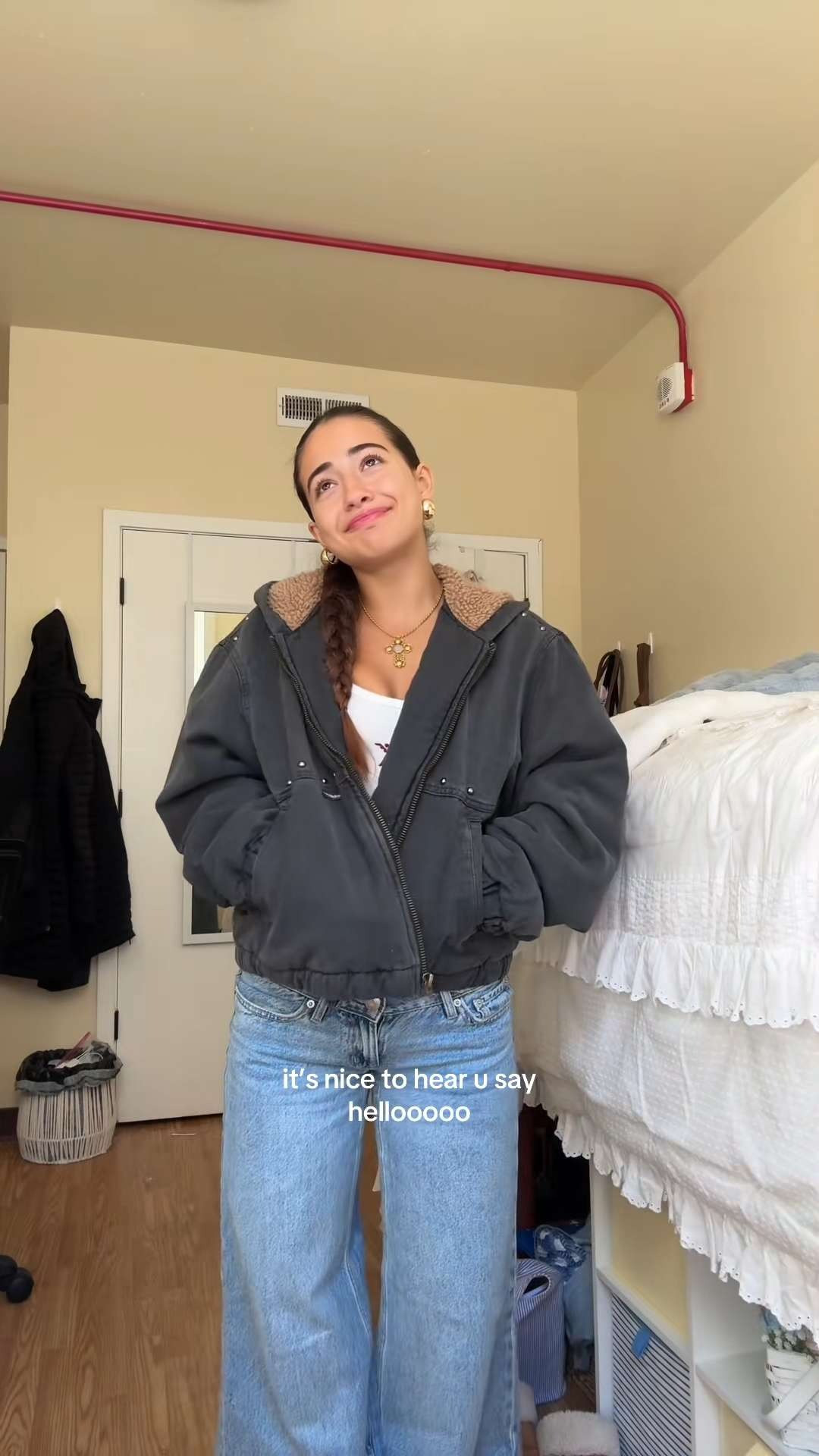 ootd 🤍 my jacket is from scuffers but linking similar!!! 

 #LTKootd #LTKStyleTip #LTKShoeCrush