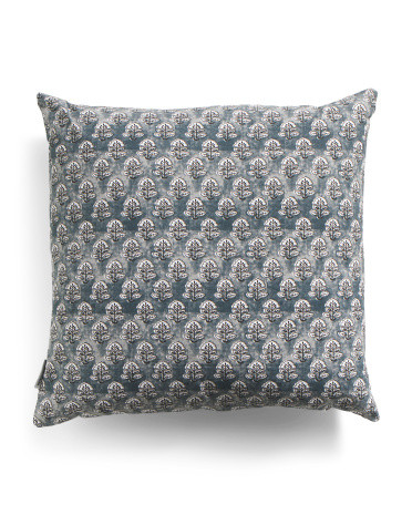 24x24 Block Print Pillow | TJ Maxx
