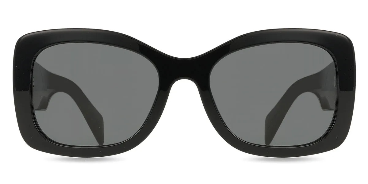 Prada PR A08S 1AB5S0 Women’s Sunglasses Black Size 56 | SmartBuyGlasses Global