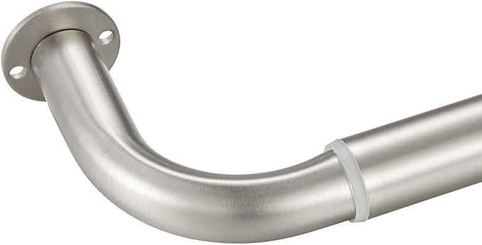 Mayrhyme Darkening Curtain Rod 28-48 Inches, Wrap Around Design,1-Inch Diameter Single Drapery Ro... | Amazon (US)