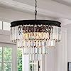 ANTILISHA Crystal Chandelier Lighting Pendant Ceiling Modern Chandeliers Light Fixture for Dining... | Amazon (US)