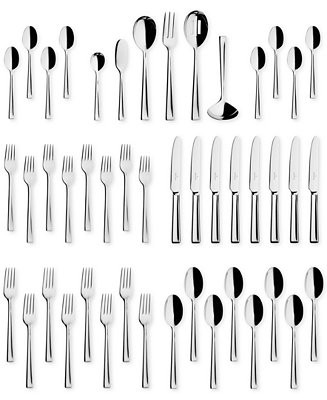 Villeroy & Boch Victor 46-Pc. Flatware Set, Service for 8 - Macy's | Macy's Canada