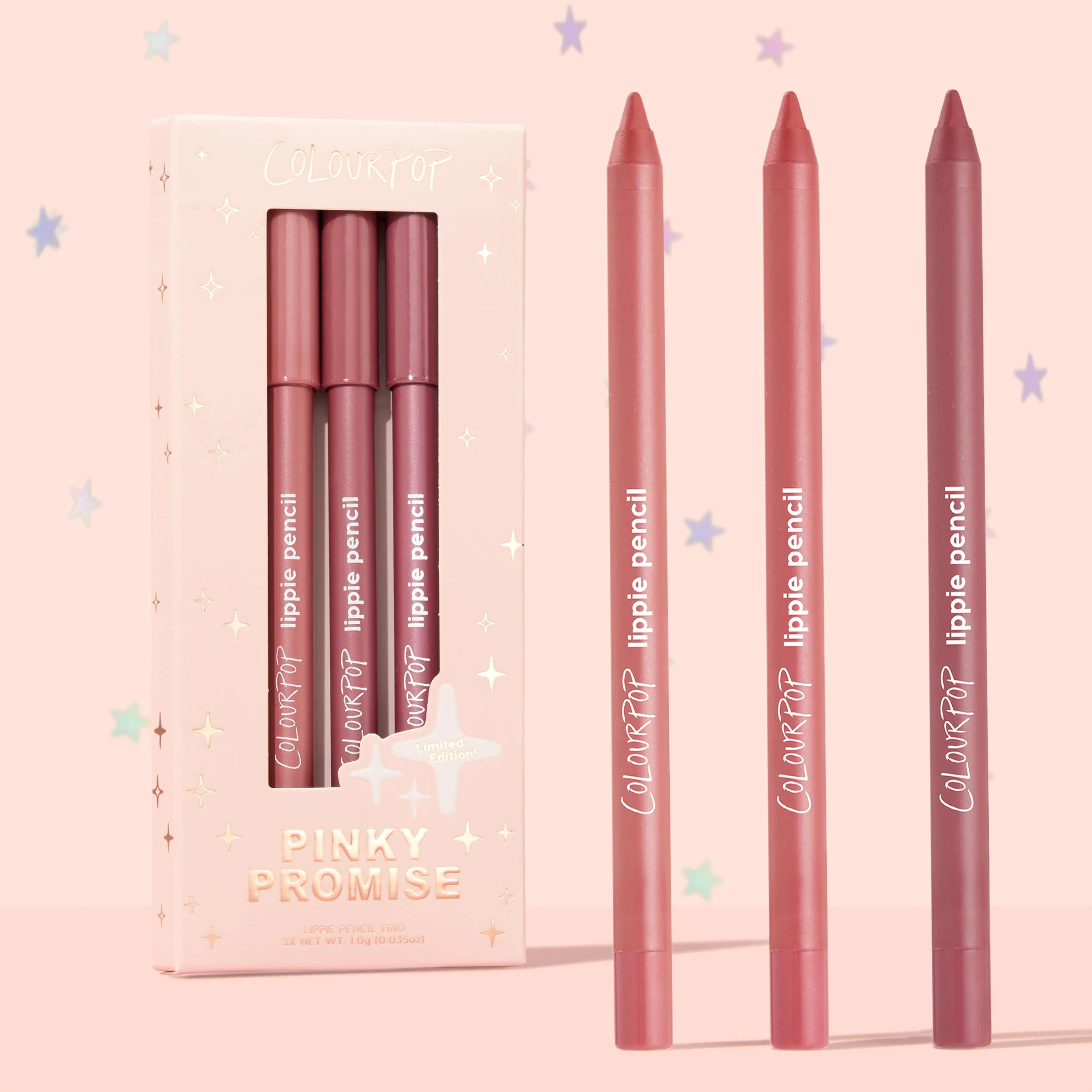 ColourPop®: Discover Pinky Promise Lip Pencil Trio | Lip Liner | Colourpop
