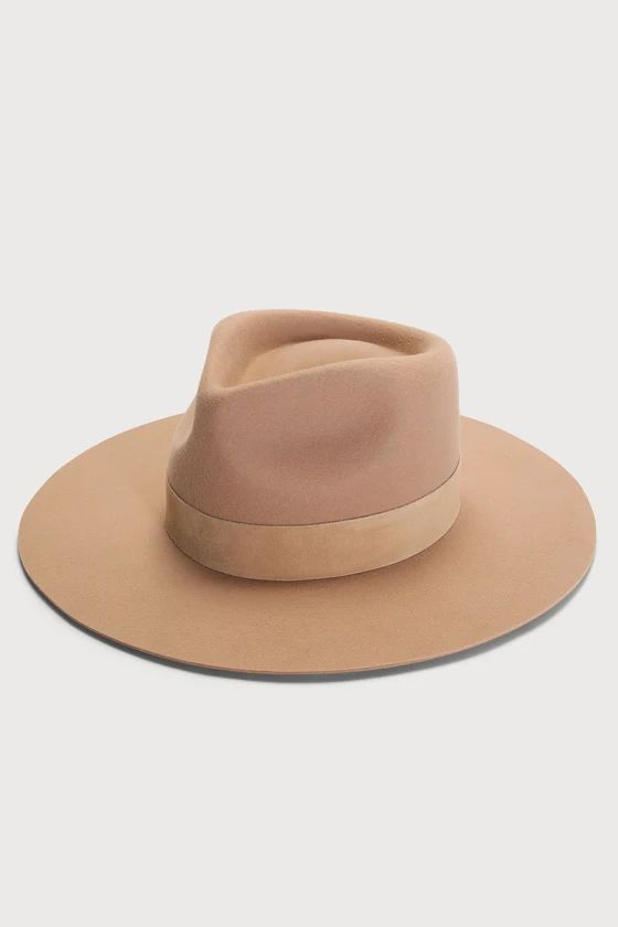 Mirage Light Brown Wool Fedora Hat | Lulus (US)