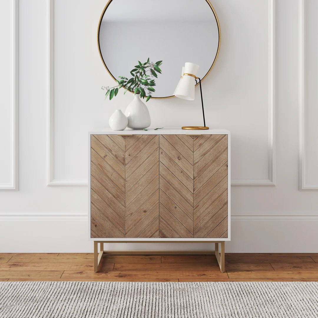 Enloe Modern Storage Cabinet for Entryway | Nathan James | Nathan James