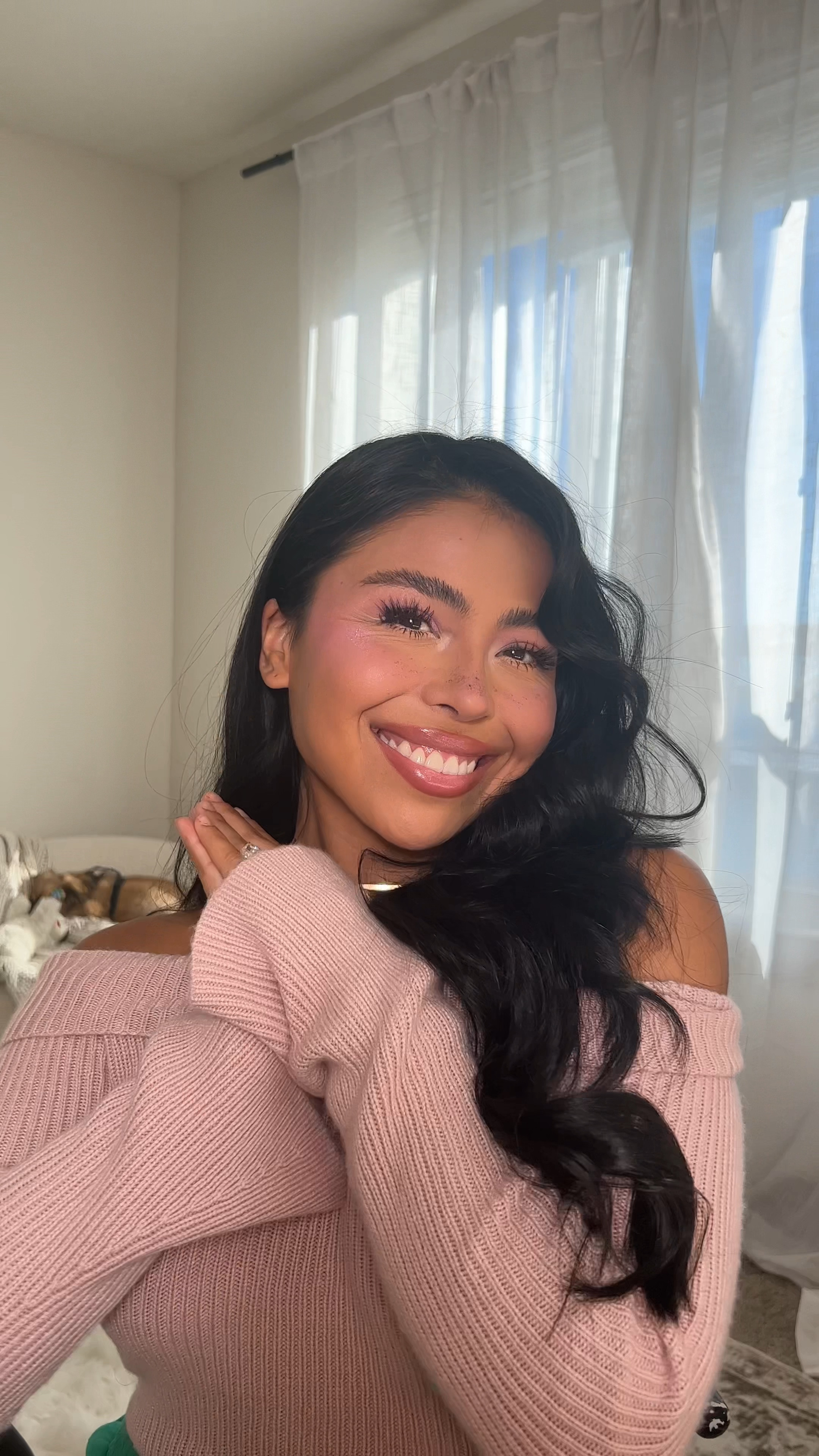 Soft and girly valentines makeup 