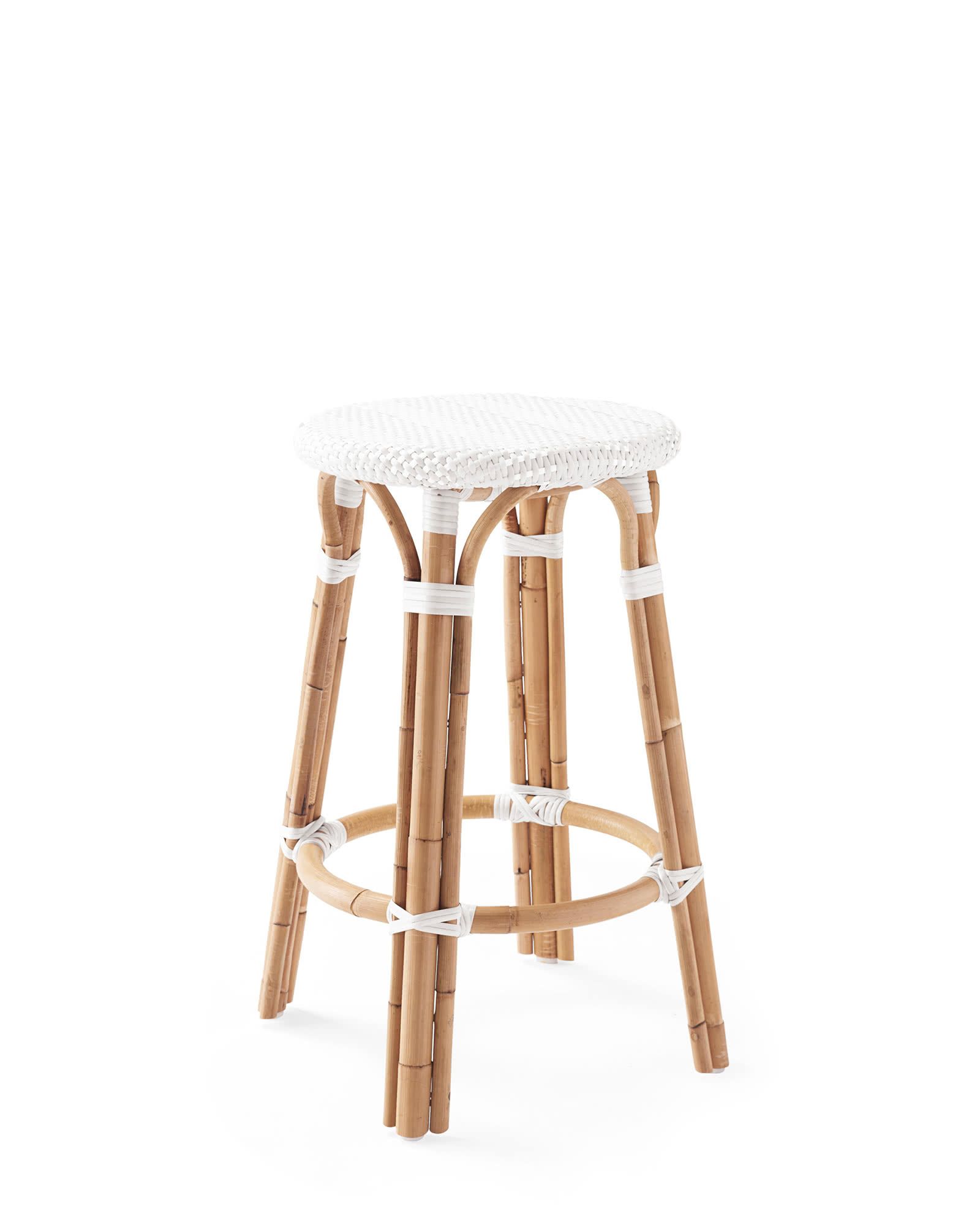 Riviera Backless Counter Stool | Serena and Lily