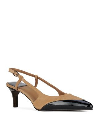 Jeffrey Campbell Women's Booshky Leather Slingback Pumps | Bloomingdale's (US)