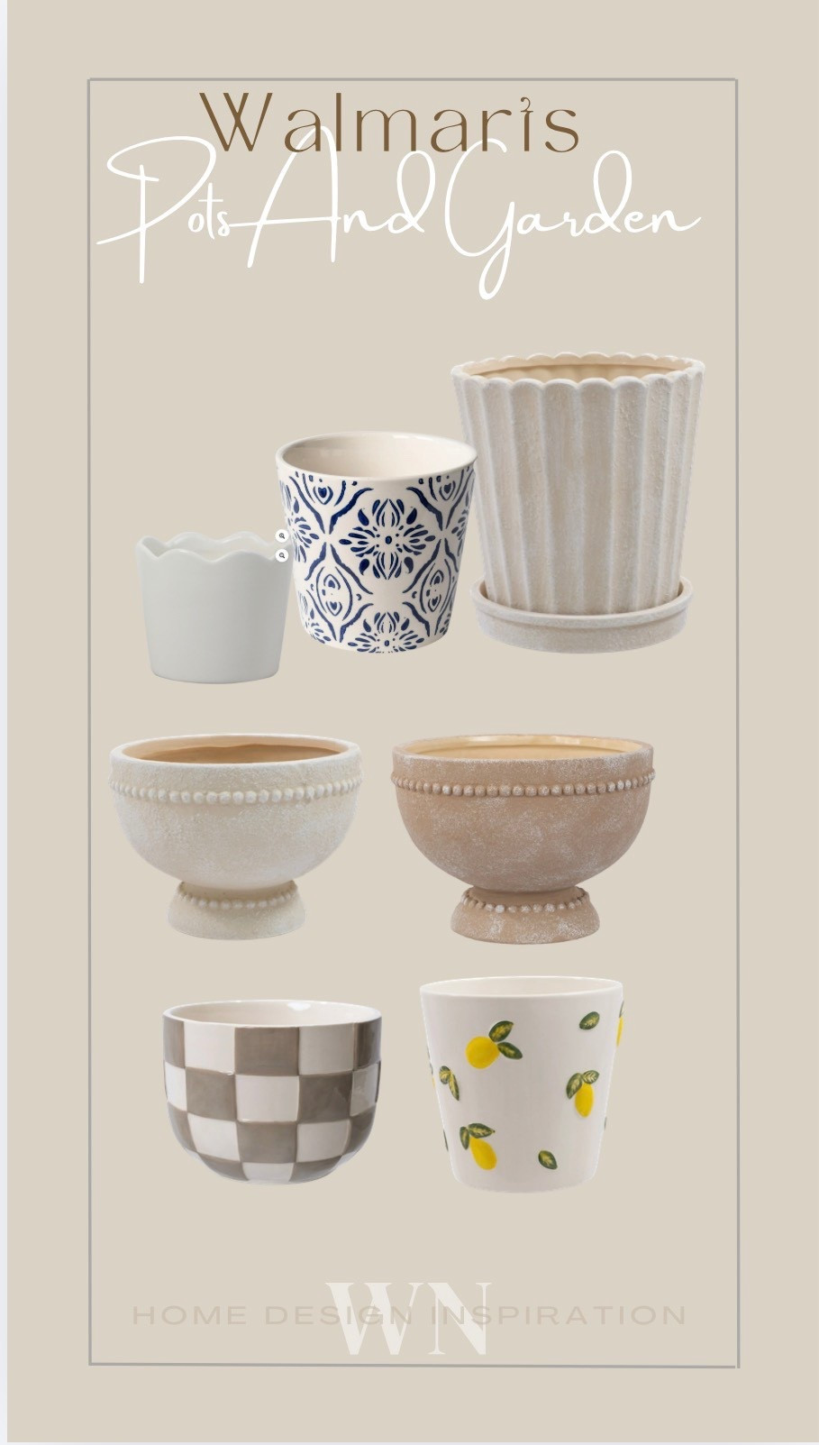 Pots garden at Walmart 

#LTKmomlife #LTKHome