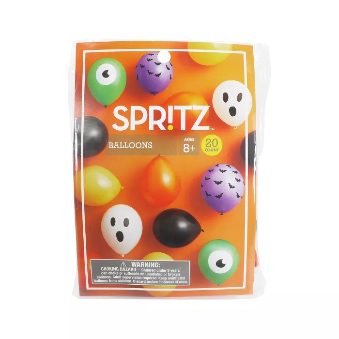 20ct Halloween Balloons Pack - Spritz™ | Target