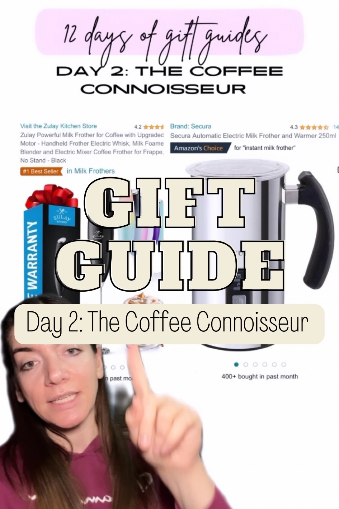 Day 2 of the 12 days of gift guides: The Coffee Connoisseur ☕️ Part 2

The coffee lover in your life will love anything you pick from this list! 

#LTKGiftGuide #LTKHoliday #LTKSeasonal