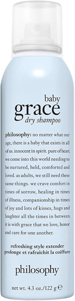 philosophy dry shampoo - instantly cleanses hair - adds volume & texture without going to the sal... | Amazon (US)