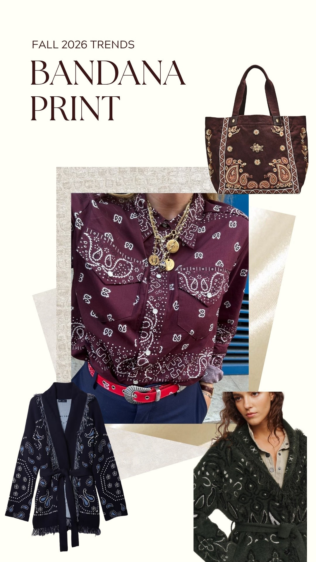 Another trend for fall! Bandana print! This one is so good because you probably already have something in your closet! If you don’t, I’ve found some affordable pieces that will become statements

#LTKootd #LTKSeasonal