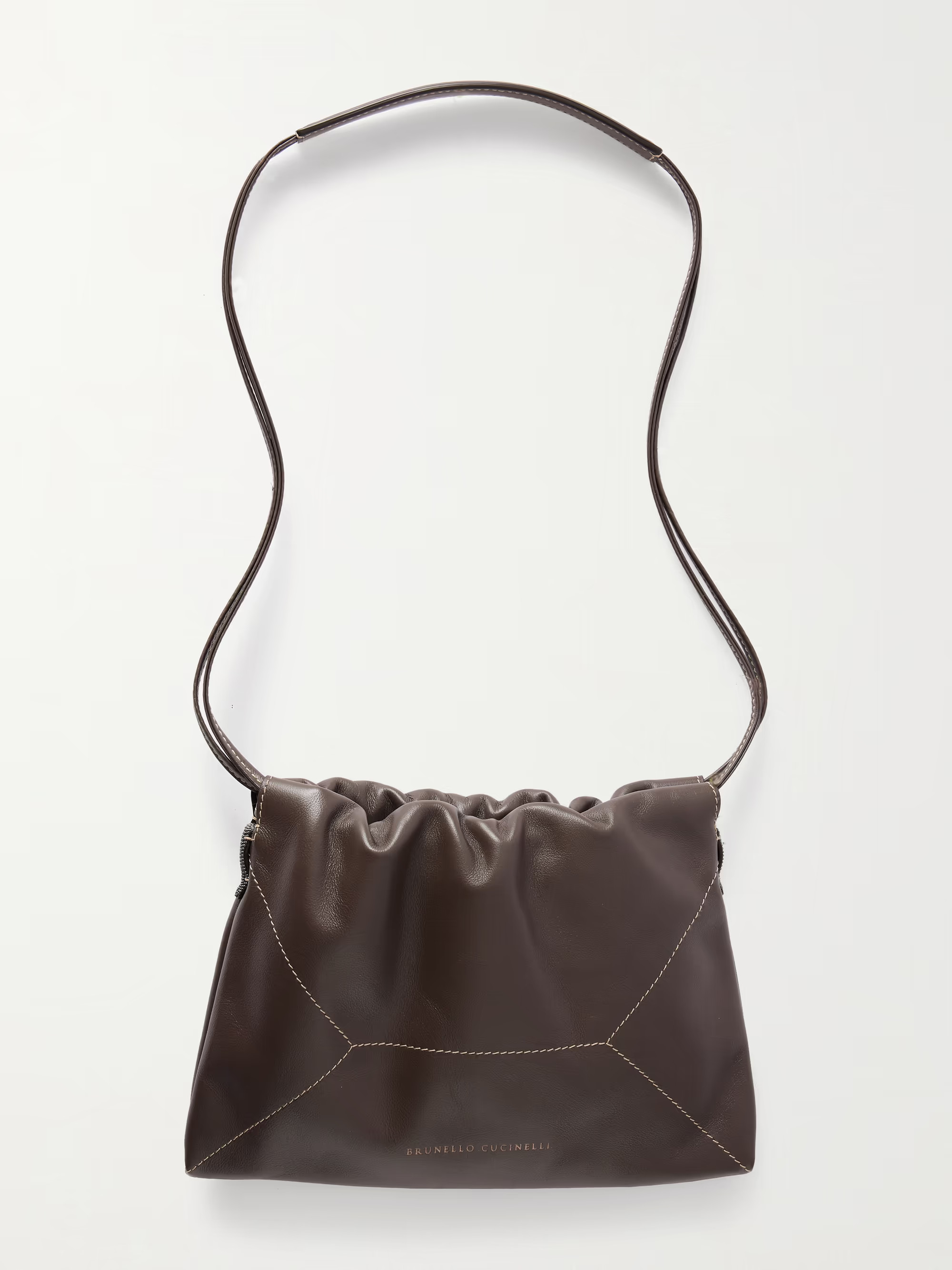 Embellished leather shoulder bag | NET-A-PORTER (UK & EU)