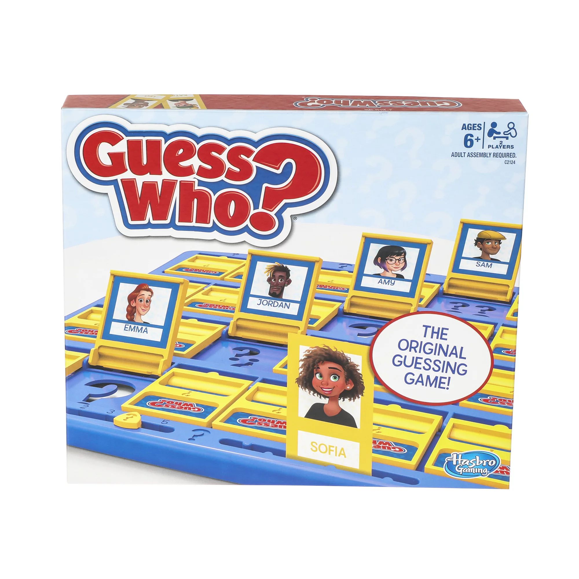 Classic Guess Who? - Original Guessing Game, Ages 6 and up, for 2 Players | Walmart (US)