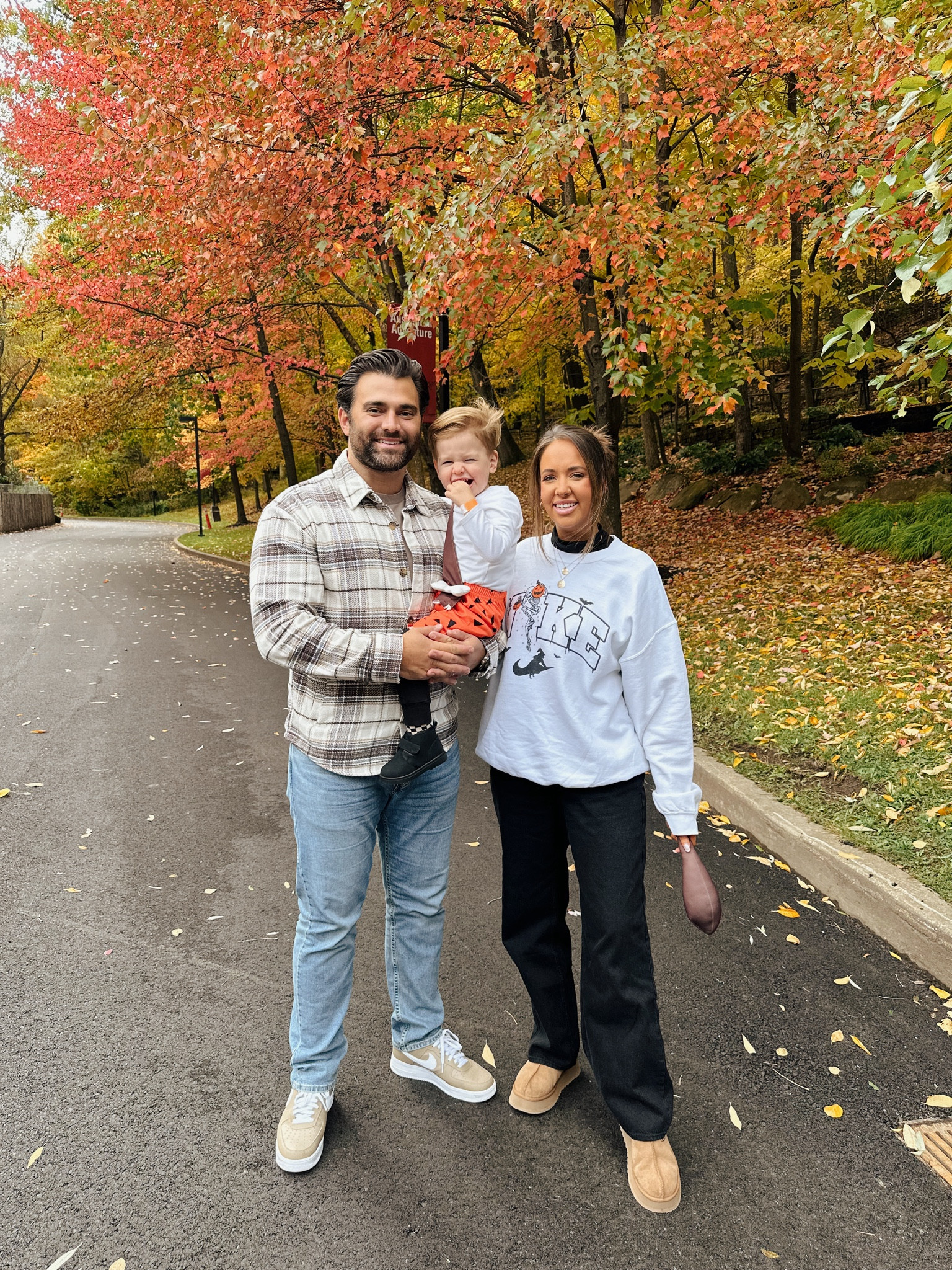 Today’s outfits 🤎 my spooky Nike sweatshirt is an Etsy find from last year! Linked my exact one and also a similar 🤎 jeans are my current fave from Abercrombie!!! 😍

Spooky season, spooky szn, Abercrombie curve love, Ugg slippers, Ugg tazz, bam bam costume, flintstones costume, target flannel 

#LTKHalloween #LTKfamily #LTKSeasonal