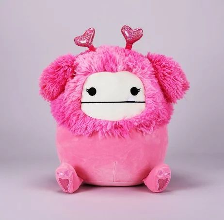 Squishmallows Official Kellytoys - Caparinne The Hot Pink Bigfoot, Valentine's Day 12 Inch Plush ... | Walmart (US)