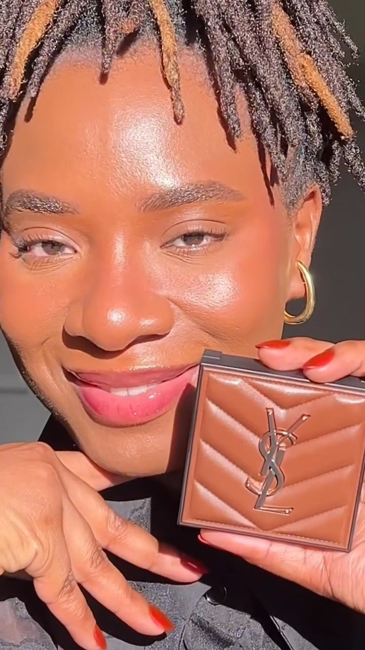 #giftedbyyslbeauty | Discover the bronzer I never knew I needed - @yslbeauty All Hours 24H Hyper Sunkissed Glow Bronzer’! 
This game-changing bronzer adds a stunning sunkissed glow to my summer look. 
The packaging is sleek, and the formula is silky-soft with a subtle shimmer for a natural, healthy finish. Enriched with hyaluronic acid, niacinamide, and limeta from YSL’s Ourika Gardens, this bronzer comforts and smooths the skin without drying it out. Plus, it’s non-comedogenic and fragrance-free! 

Available at @sephora for $65, I highly recommend it if you’re looking to invest in your glow.



#LTKVideo #LTKBeauty