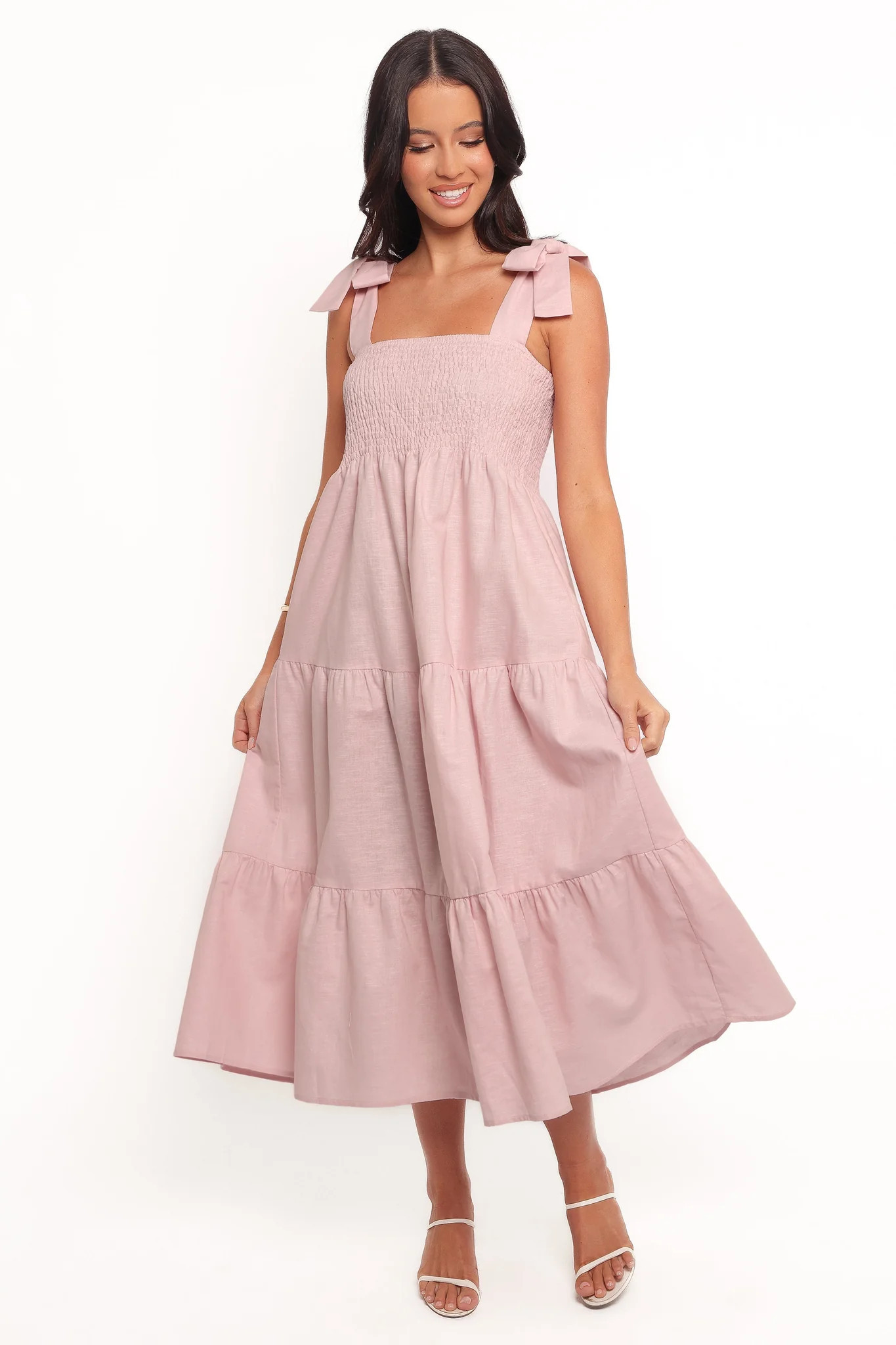 Giorgi Midi Dress - Pink | Petal & Pup (US)