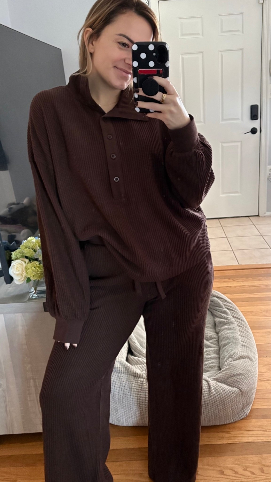 Obsessed with this 2 piece waffle knit sst! Wearing a size medium, comes in other colors also! Runs TTS!

#LTKSeasonal #LTKStyleTip #LTKFindsUnder50