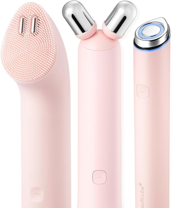 medicube Mini Booster Pro Plus Full Facial Device Set | 3-in-1 Korean Facial Device for Makeup Re... | Amazon (US)
