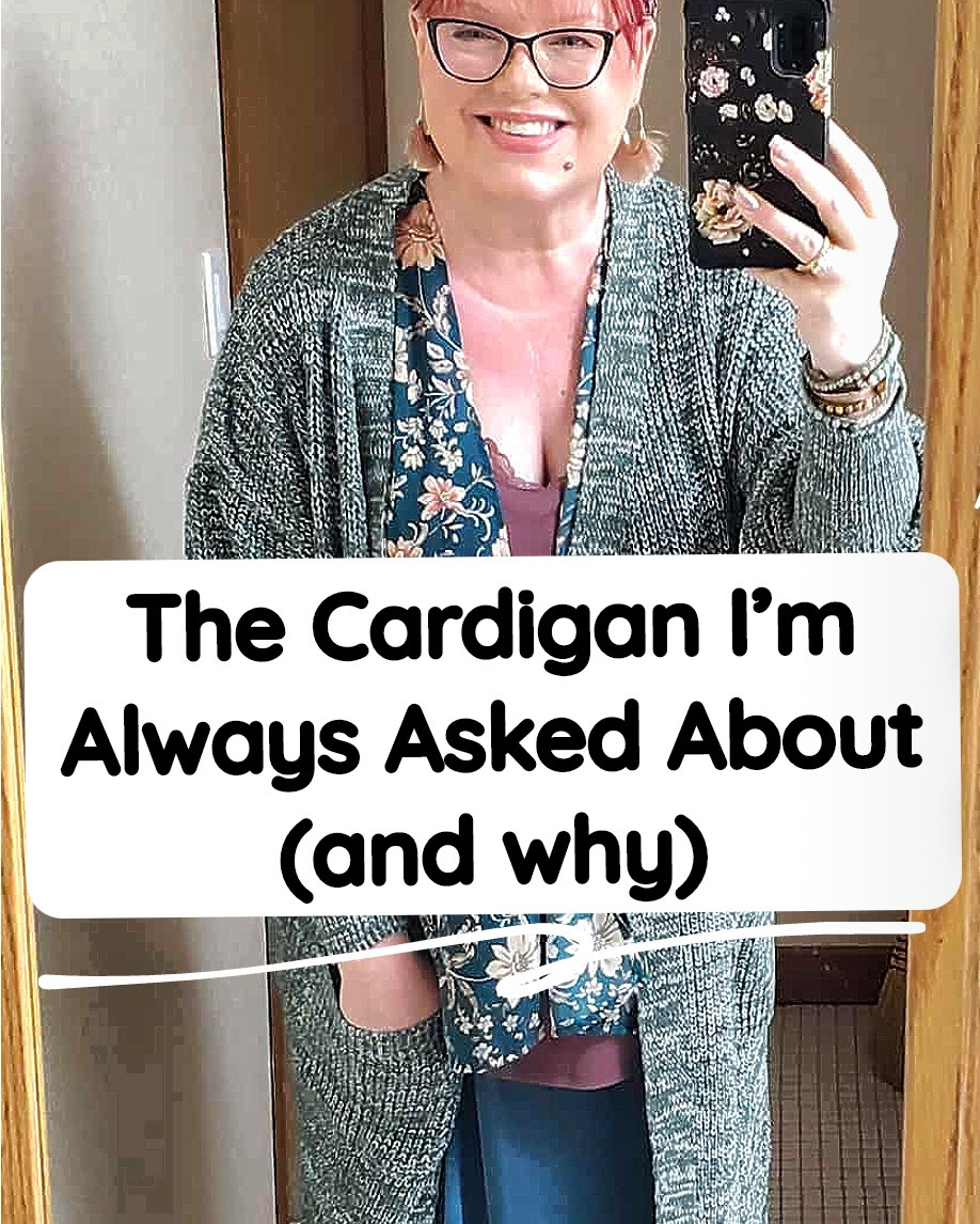 Every time I wear this cozy cardigan duster, I have someone asking where I got it. Why? It is warm, but not too warm, has two pockets, and elevates even the most basic outfit. It’s perfect for running errands, wearing to work, date night, even snuggling on the couch. Honestly, it’s so cozy, I almost feel like it is a socially acceptable bathrobe sometimes. 😆

I usually wear a 2X in tops, this is an XXL (the sizing goes down to S) and it fits perfectly for layering over anything. For reference, I am 5‘9“ tall. 

I can offer you a special discount on it if you copy and paste this 🔗 in your browser: https://tinyurl.com/EWFBcardicaracilia

I’ve also put some of my favorite long cardigans and dusters below. Just click on the images to shop.
#LTKSeasonal #LTKOver40 #LTKWorkwear #LTKTall #LTKStyleTip #LTKTravel

#LTKPlusSize #LTKMidsize #LTKFindsUnder50