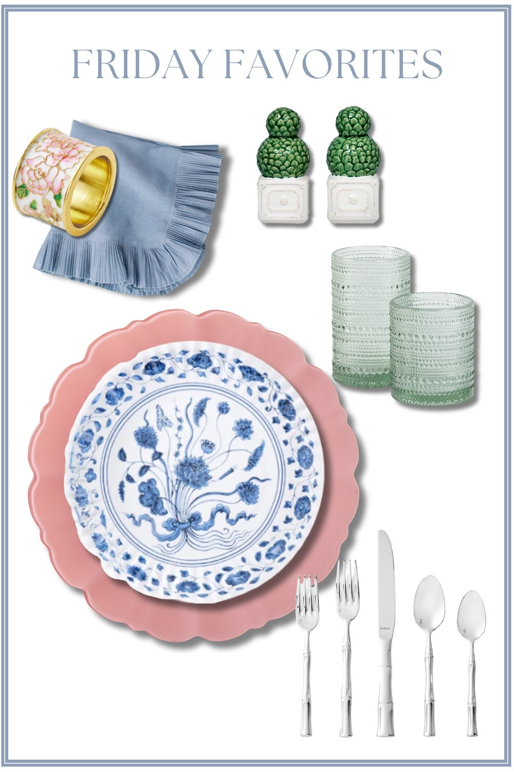 Spring place setting!

#LTKSeasonal #LTKHome