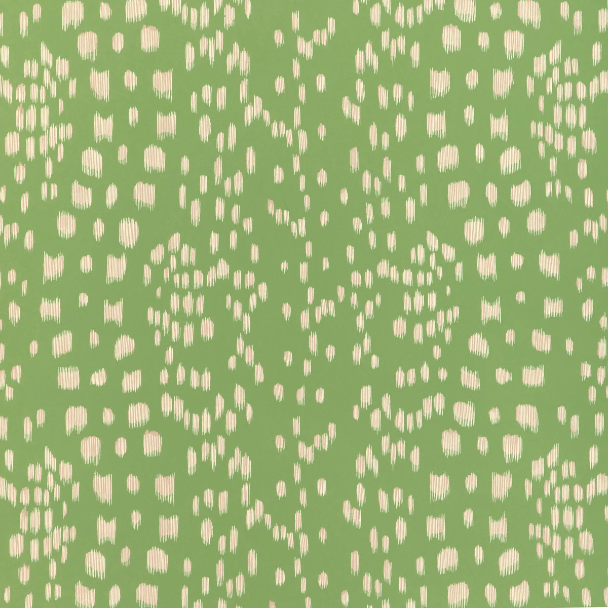 Brunschwig & Fils Les Touches Reverse Leaf Wallpaper | DecoratorsBest