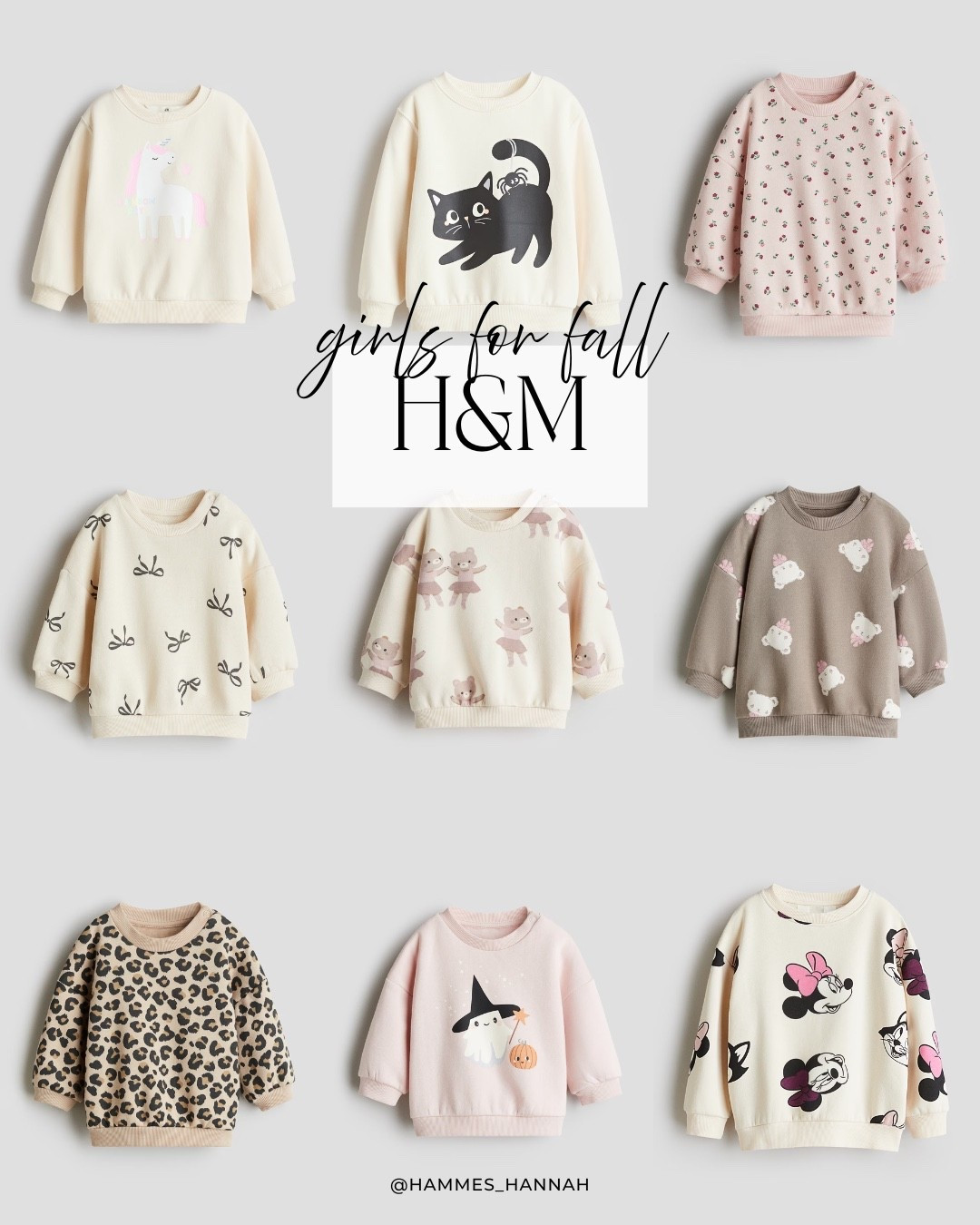 Sweet and stylish fall picks for girls—these H&M sweatshirts are cozy, playful, and perfect for the season! From whimsical prints to classic patterns, they make layering easy (and adorable) for cooler days.

#LTKFamily #LTKKids #LTKSeasonal