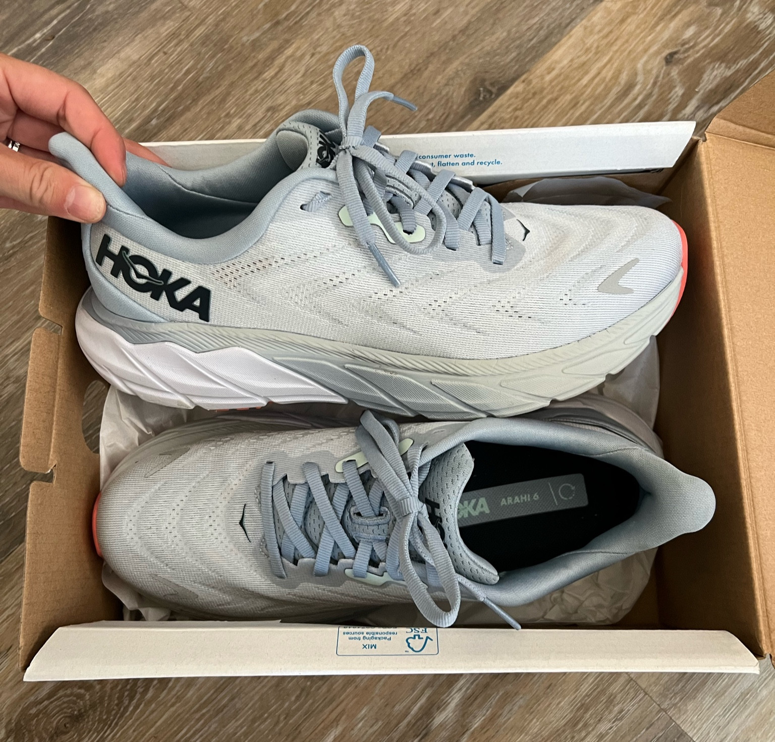 Found my favorite holes in stock! Only a few sizes left. These are the BEST sneakers or back to school shoe! Women’s Arahi Hoka running shoe in blue 

#LTKBacktoSchool #LTKshoecrush #LTKFind