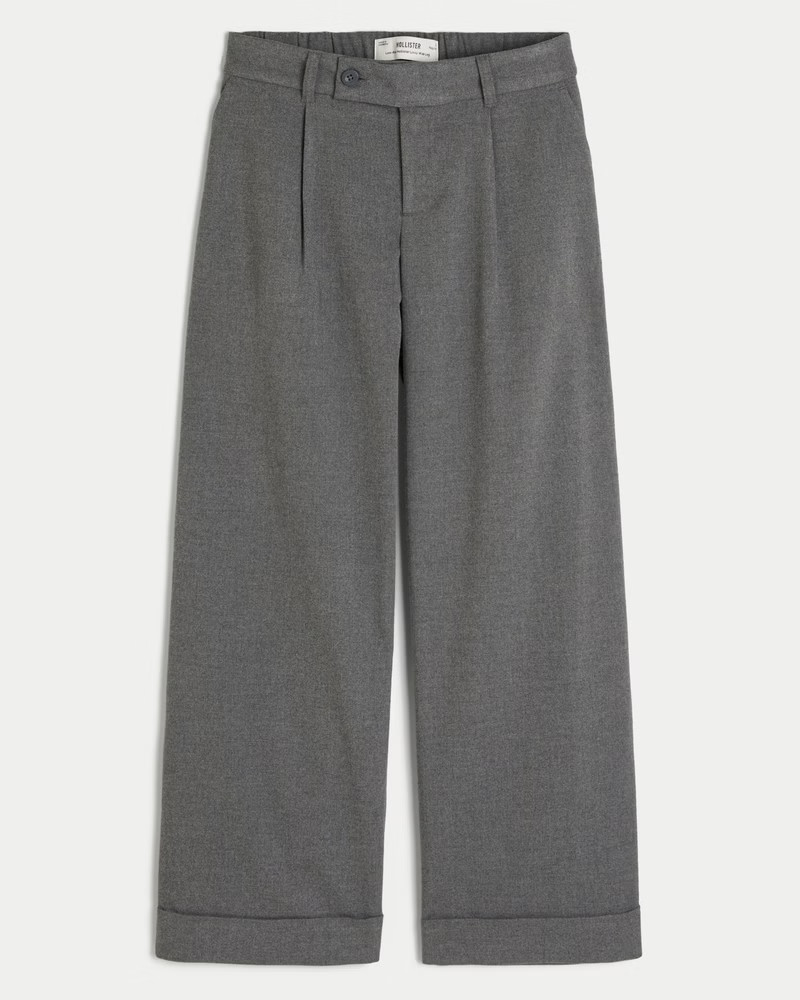 Hollister Livvy Low-Rise Wide-Leg Pants | Hollister (US)