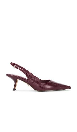 Sam Edelman Bianka Sling Pump in Burgundy. - size 9.5 | Revolve Clothing (Global)