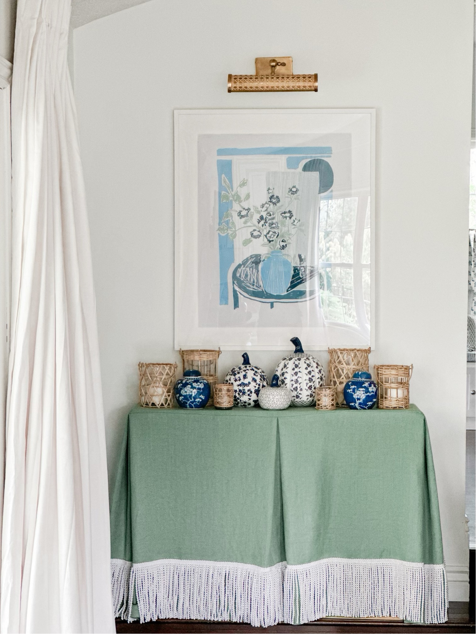 Chinoiserie, blue and white, fall decor, grand millennial, traditional style, farmhouse, blue and white pumpkins, woven lantern, rattan lantern 

#LTKSeasonal #LTKhome