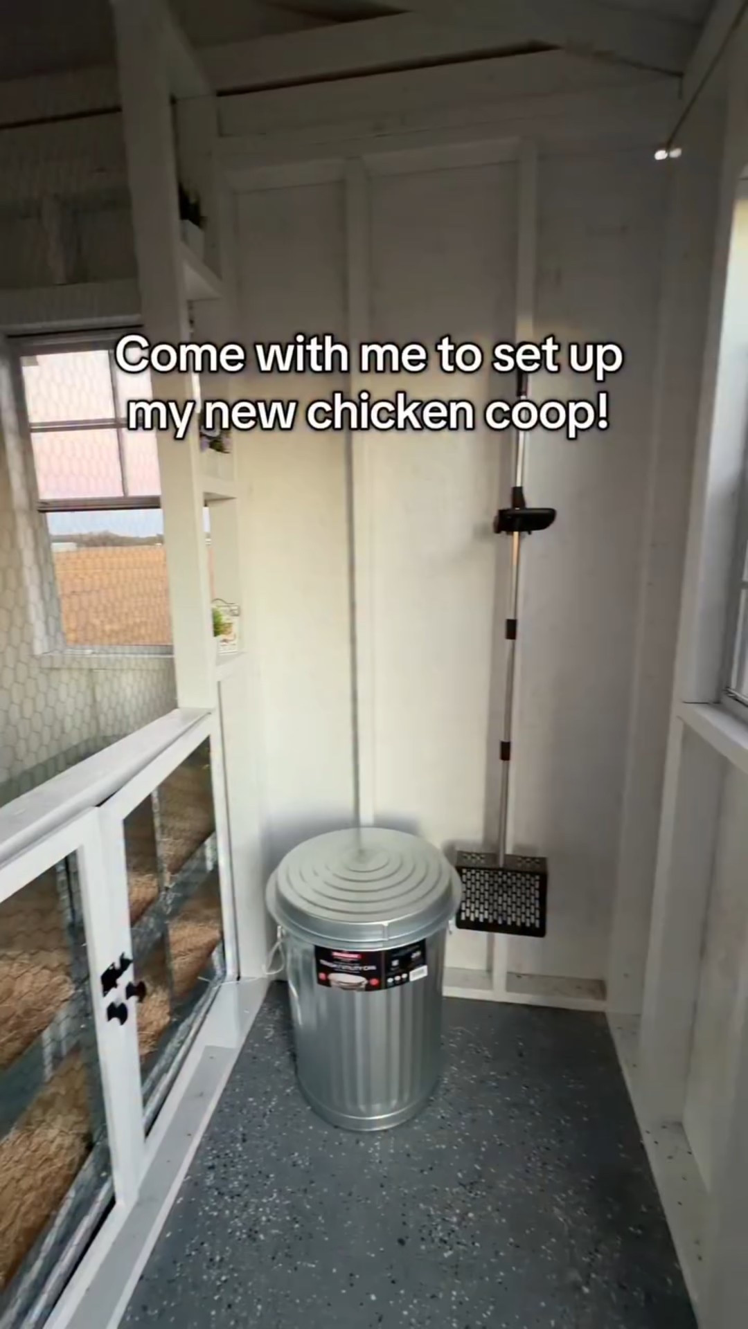 Chicken ready!! 🐣
.
.
.
.
.
.
.
.
#Chickens #backyardchickens #chickensofinstagram #chickencoop #chickencoopdesign #chickencoopsofinstagram