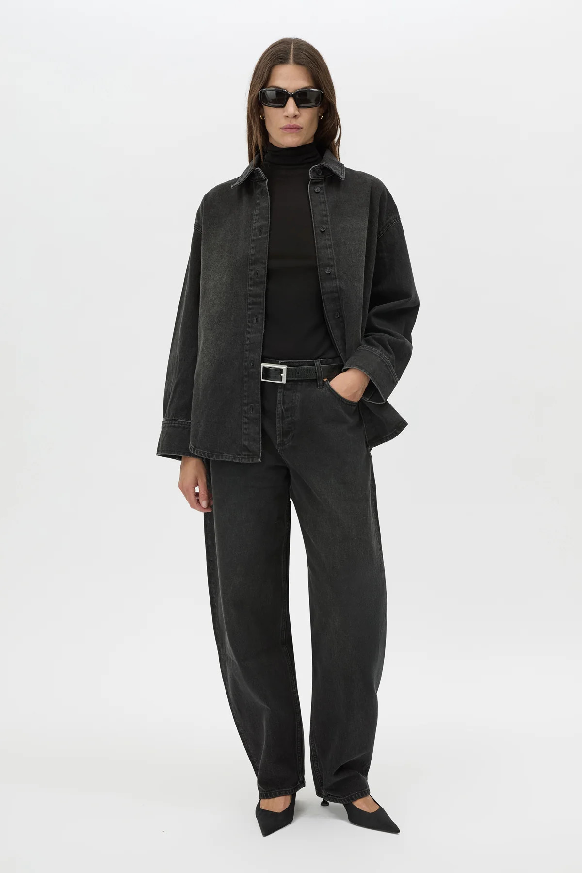 Tatum Denim Jean in Vintage Black - CAMILLA AND MARC® C&M | CAMILLA AND MARC (ANZ)