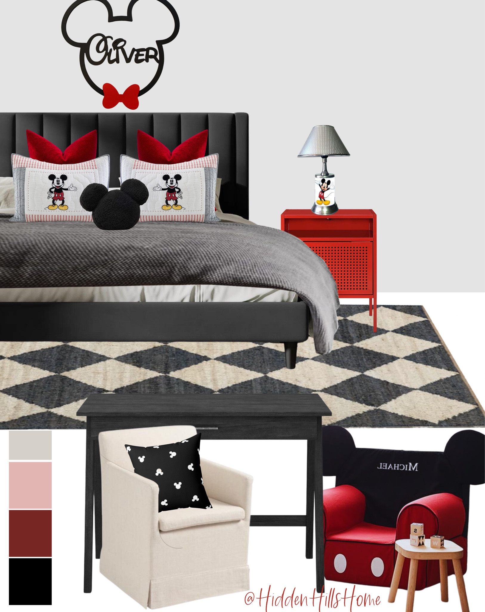 Disney themed bedroom, Mickey Mouse bedroom, Mickey Mouse bedding, Disney bedroom decor, boys bedroom decor ideas #disney #bedroom #mickeymouse

#LTKhome