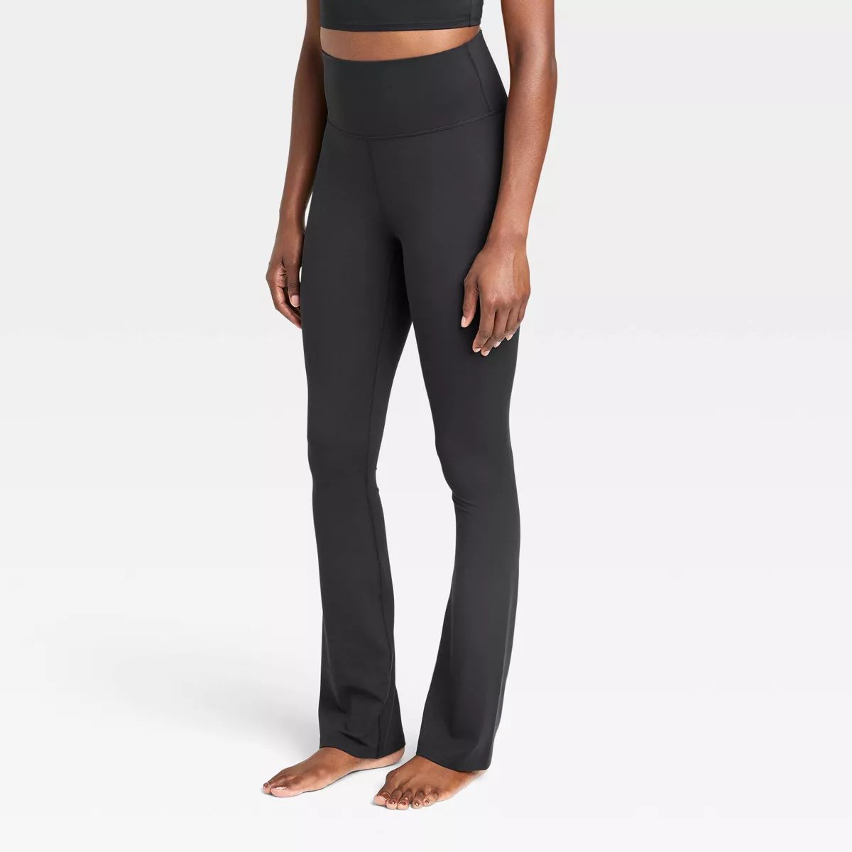 Women's Everyday Soft Ultra High-Rise Bootcut Leggings - All in Motion™ Black M | Target